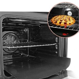 Tefloninis grilio kilimėlis kepimui, BBQ padėklas 40 x 33 cm, daugkartinis, 12 vnt.