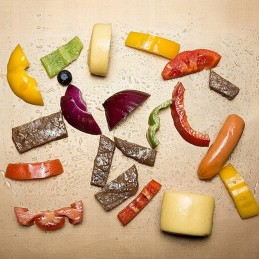 Tefloninis grilio kilimėlis kepimui, BBQ padėklas 40 x 33 cm, daugkartinis, 12 vnt.