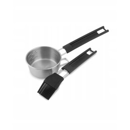 Broil King puodas su silikoniniu šepetėliu