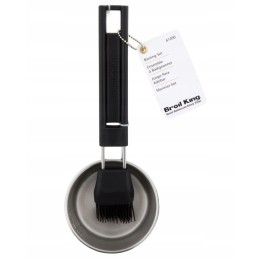 Broil King puodas su silikoniniu šepetėliu