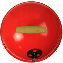 Sodo kepsninė kupolinė, uždara grilis su dangčiu