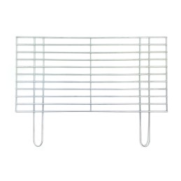 Grilio grotelės 54x34, chromuotos