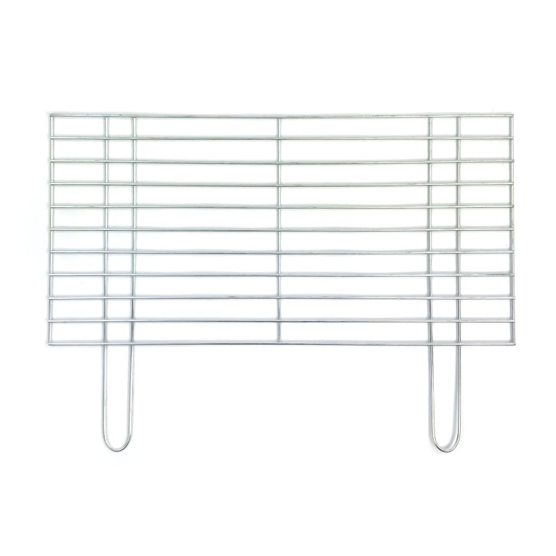 Grilio grotelės 54x34, chromuotos