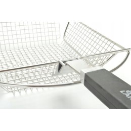 Tvirtas grilio krepšelis pagamintas iš Landmann Pure plieno