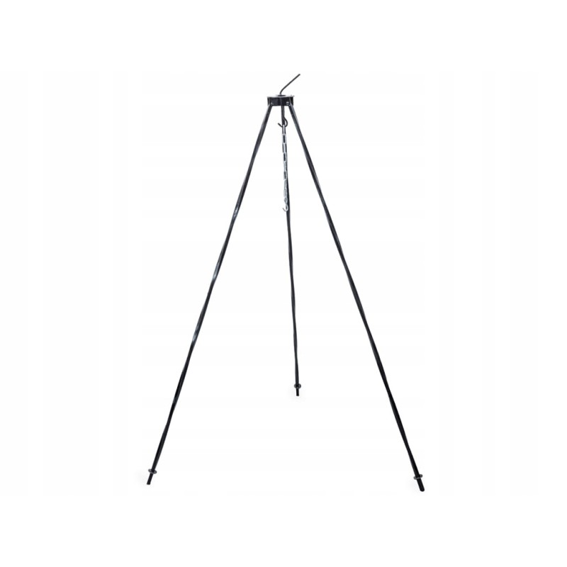 El fuego trikojis, stovi katilui virš ugnies