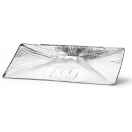 Aluminum drip tray inserts