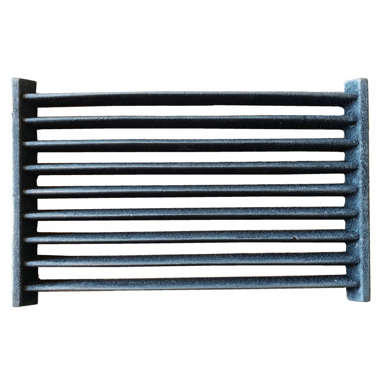 Ketaus lėkštės grotelės 33 cm x 21 cm Poliravimas