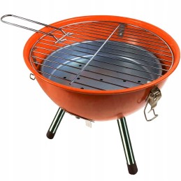 Sodo kepsninė kupolinė, uždara grilis su dangčiu