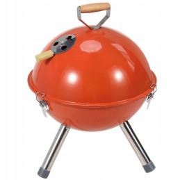 Sodo kepsninė kupolinė, uždara grilis su dangčiu