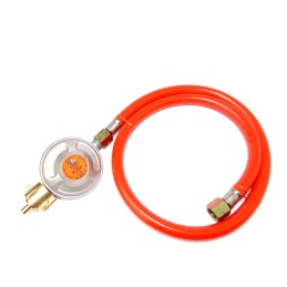 Reduktorius 50 mbar, žarnos 2 m, jungiamosios detalės, 1 4 kompl