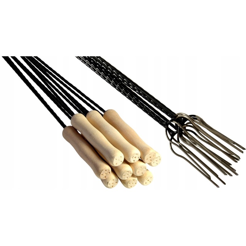 ⚡Židinio lazdos šakutė 130cm, rinkinyje 10 vnt.⚡