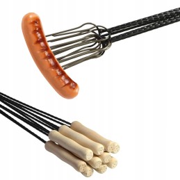 ⚡Židinio lazdos šakutė 130cm, rinkinyje 10 vnt.⚡