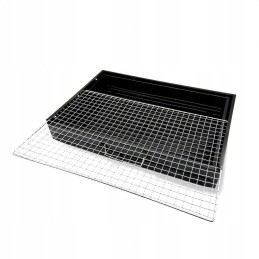 Sulankstomas lagaminas stovyklavimo grotelės 43 x 29 x 22 cm