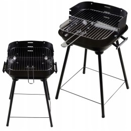 ⬇️ Sodo kepsninė su anglimis su reguliuojamomis grotelėmis ⬇️