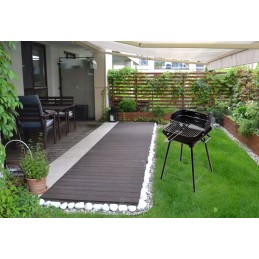 ⬇️ Sodo kepsninė su anglimis su reguliuojamomis grotelėmis ⬇️