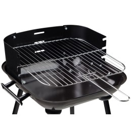 ⬇️ Sodo kepsninė su anglimis su reguliuojamomis grotelėmis ⬇️