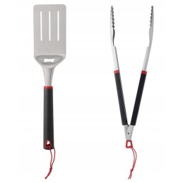 grillmeister grilio rinkinys su minkšta rankena