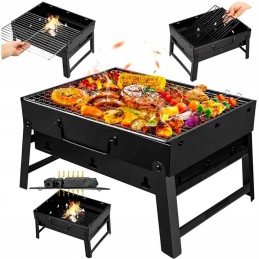 Sulankstomas sodo anglis turistinis grilis