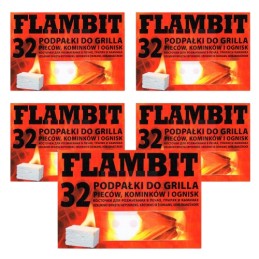 Medžio anglis 2 kg x 3 vnt + liepsnojantis kubelių kūrenimas griliui, viryklėms ir židiniams (32 vnt.) x 5 pakuotės