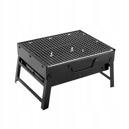 Didelė sulankstoma anglis turistinė kepsninė