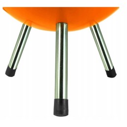 Sodo kepsninė kupolinė, uždara grilis su dangčiu + kūrenimas