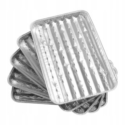 ️ Ühekordsed alumiiniumist grill-piknikualused 50 tk.