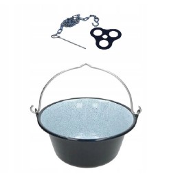 Turistinis trikojis katilas 6l išgyvenimo grilis