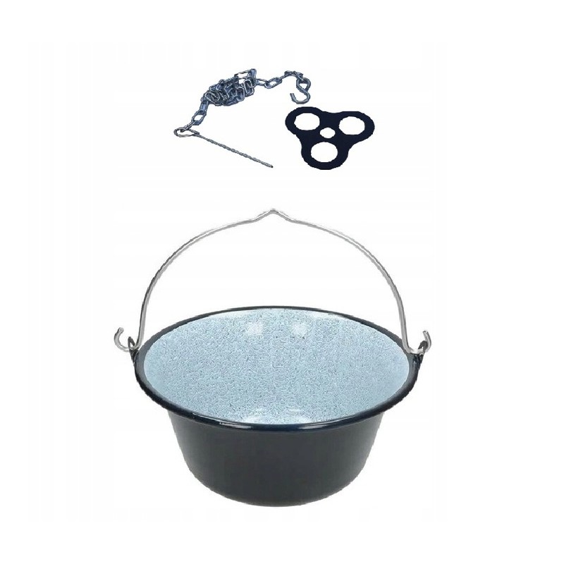 Turistinis trikojis katilas 6l išgyvenimo grilis