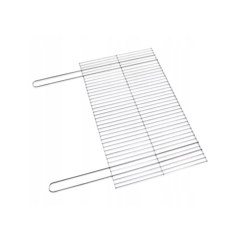 Grilio grotelės 67x40 su stačiakampėmis rankenomis