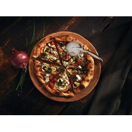 Napoleono picos pjaustyklė, plieninė, picos pjaustyklė, neslystanti rankena, 55217