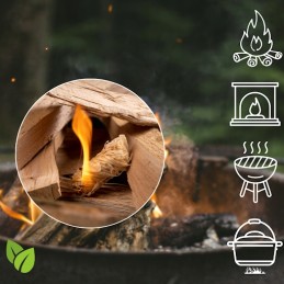 ⭐️ Ekologinis kūrenimas šašlykinei, laužui, katiliui ir viryklei įkurti ⭐️