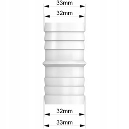 Ühendus, liitmik, muhv, voolikuhülss bestway intex basseinitoru jaoks, 32mm
