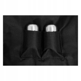 Grilio prijuostė + aksesuarai 8 vnt. didelės komplektacijos pirštinių mentelė ir žnyplės