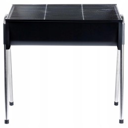 Grilis su anglimis greitai surenkamas, patogus, stabilus, atsparus, kompaktiškas