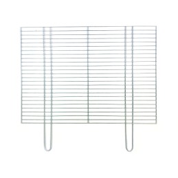 Grilio grotelės 70x50, chromuotos