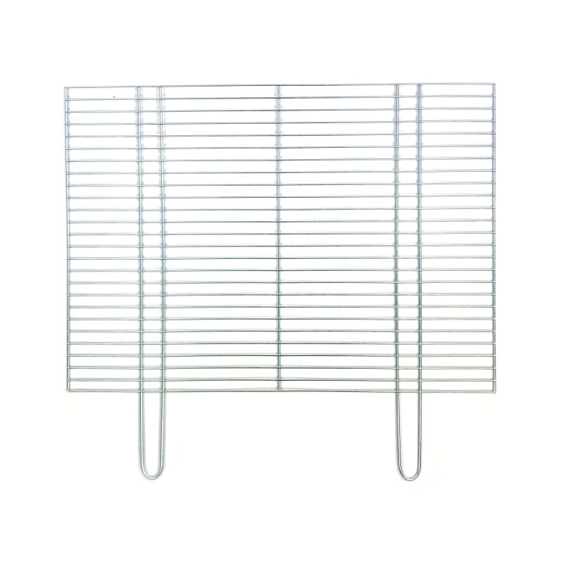 Grilio grotelės 70x50, chromuotos