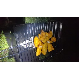 Anglies sodo grilis nešiojamas sulankstomas turistinis lagaminas