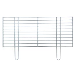 Grilio grotelės 70x30, chromuotos