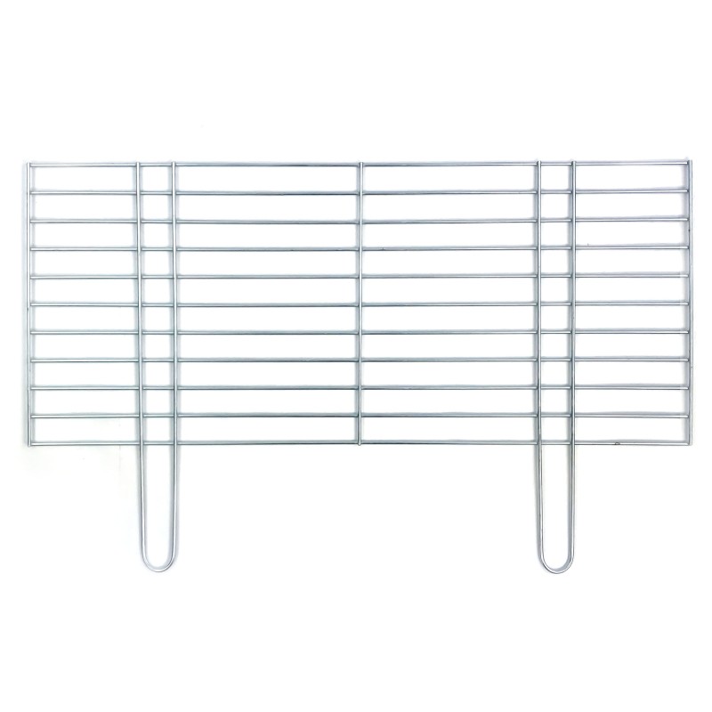 Grilio grotelės 70x30, chromuotos