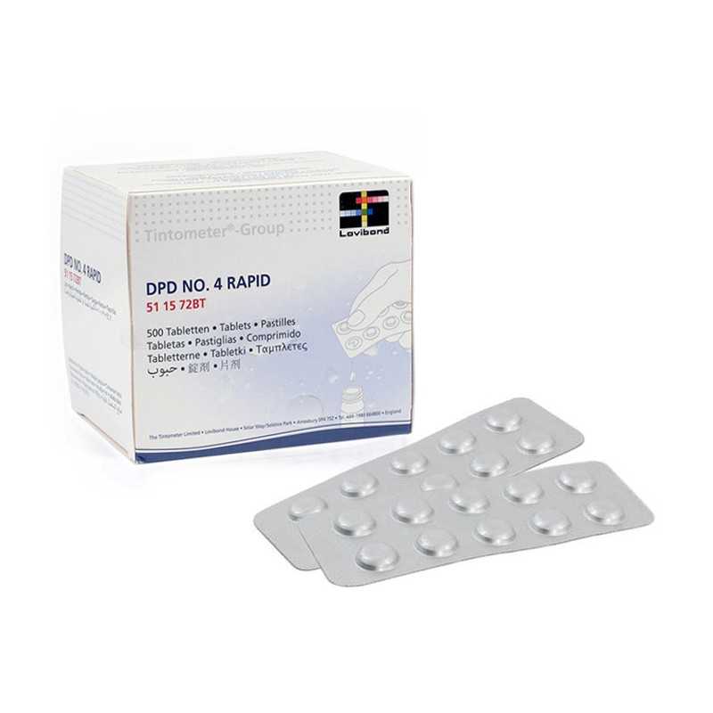 Aktyvaus deguonies testerio tabletės dpd4 x 20 vnt