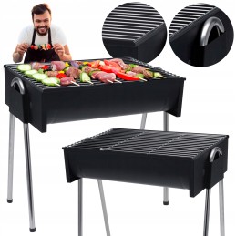 Turistinis grilis su anglimis 48x33x46 cm