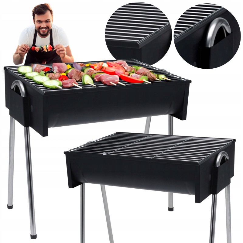 Turistinis grilis su anglimis 48x33x46 cm