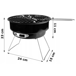 ✅ Nešiojami nedideli sodo turistiniai griliai + krepšys ✅