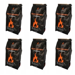 Eko anglis kepimui ant grotelių 2,5 kg, dideli gabaliukai