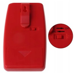 Belaidis✅dvigubas✅termometras su signalizacija ir įkišamais zondais. modelis: th-102