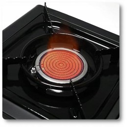 Mažas dujinis grilis, nešiojamas turistinis sodo dangtis, 2 x nemokamos dujos