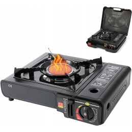 Mažas dujinis grilis, nešiojamas turistinis sodo dangtis, 2 x nemokamos dujos