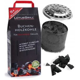 Charcoal lotusgrill lk 2500 2 5 kg
