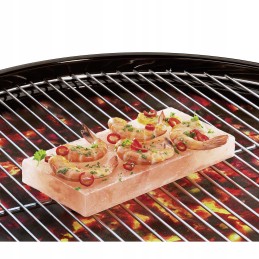 Kitchenprofi grill salt block 10 x 20 x 2.5 cm