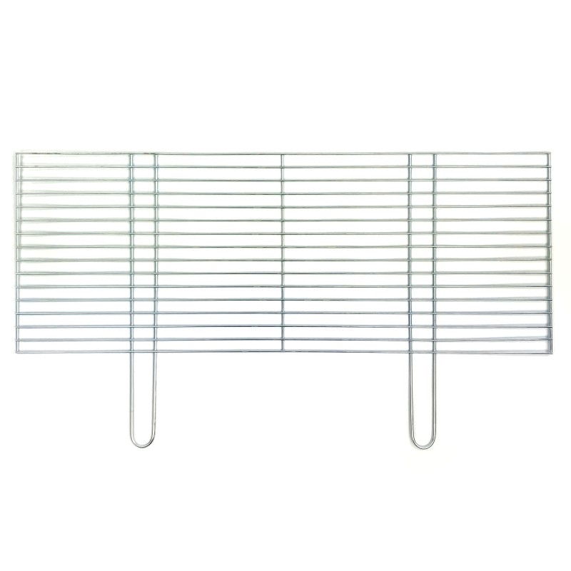 Grilio grotelės 80x30, chromuotos